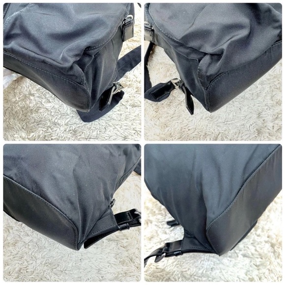 Prada Black Nylon Backpack for Men - Picture 7 of 10